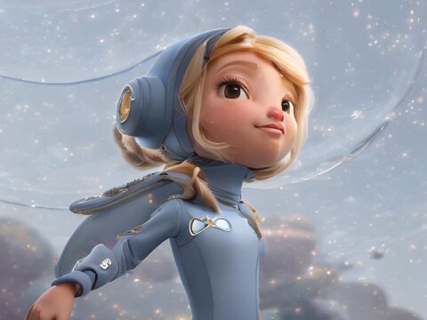 Uzayda Yolculuk: Küçük Astronot Ayşe