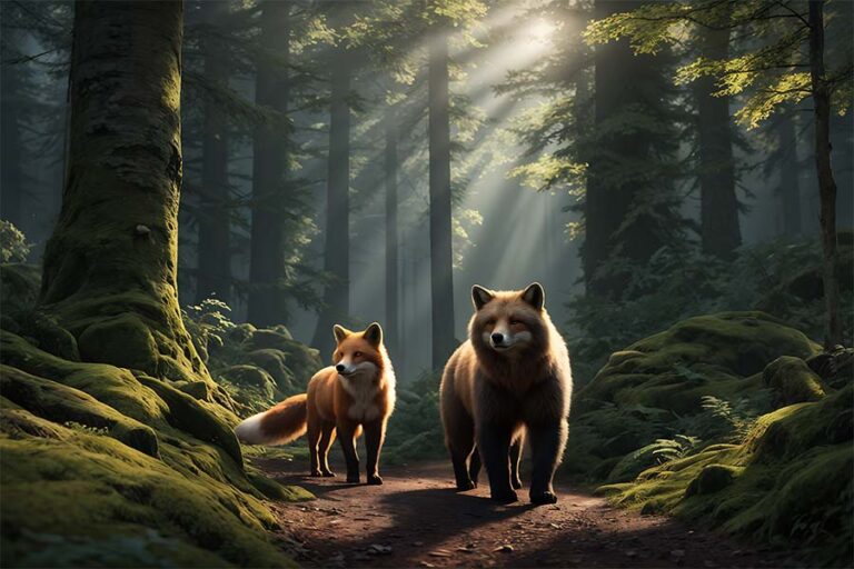 Küçük Ayıcık ve Tilki’nin Dostluğu