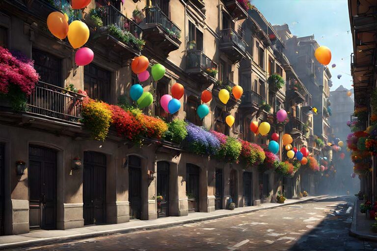 Şehirdeki Gri Günleri Renklendiren Çocuklar