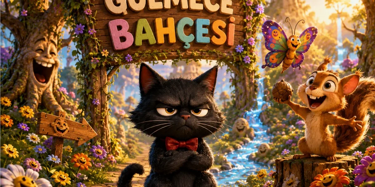 Kedi Karam’ın Gülmece Bahçesi’nde Başına Gelenler