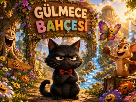 Kedi Karam’ın Gülmece Bahçesi’nde Başına Gelenler