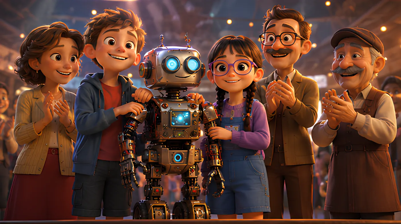 Mert ve Yıldız Robotunun İcat Öyküsü